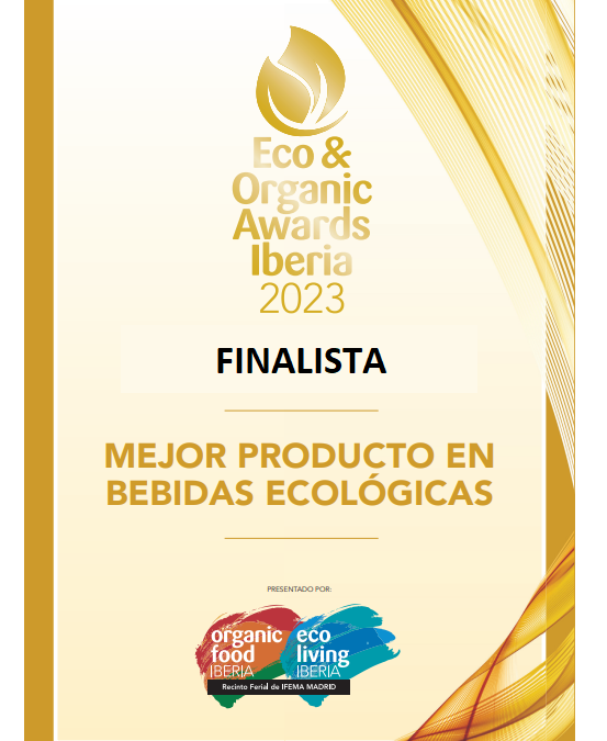 ¡La Diosa del agua finalista en los Eco&Organic Awards Iberia 2023!
