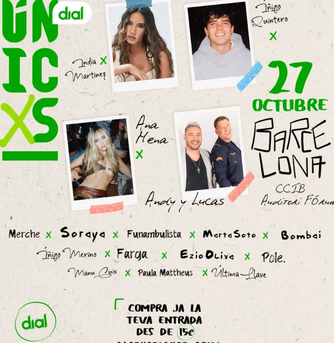 DIAL CONCERT UNICXS and Goddess of Water